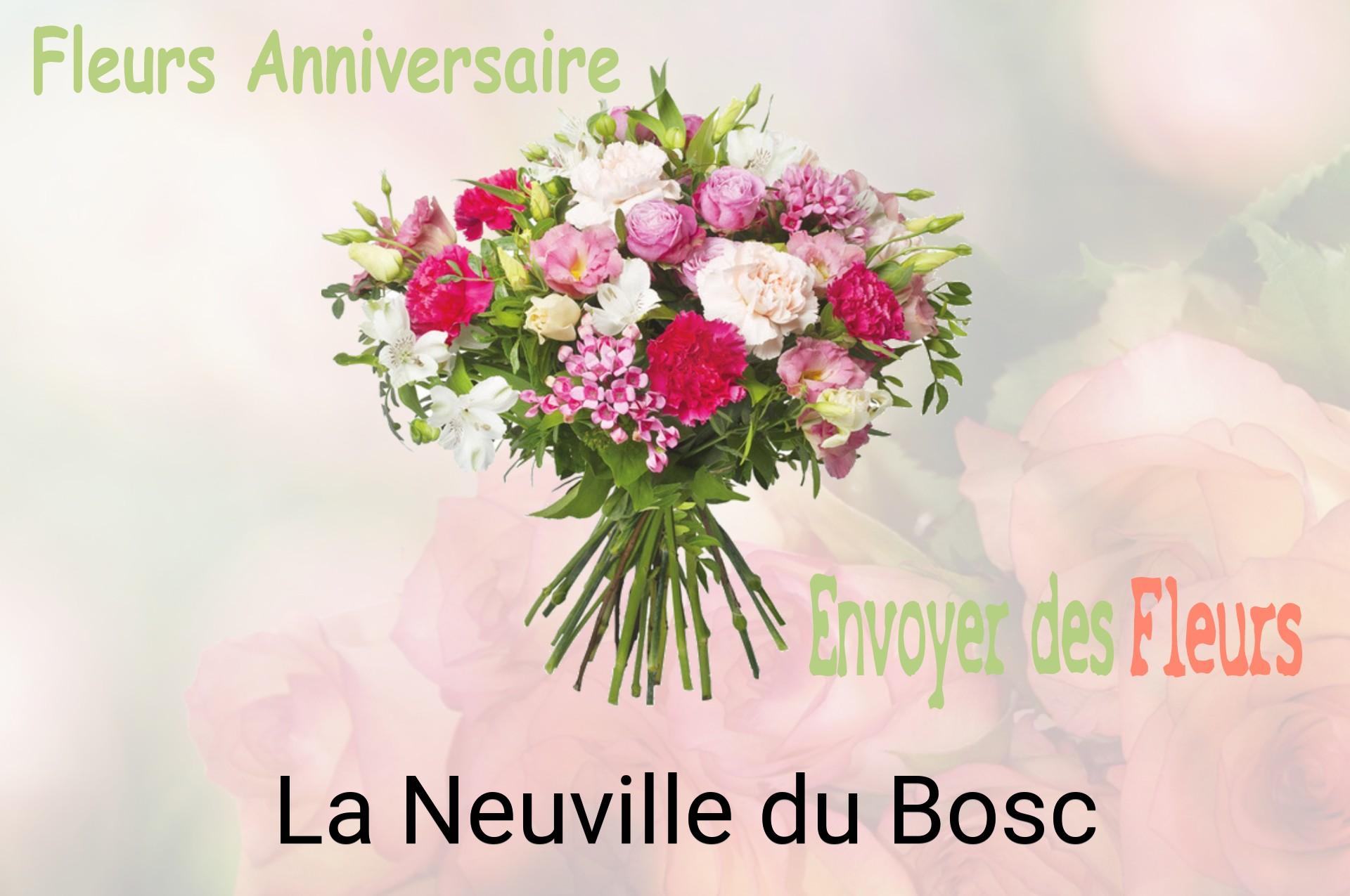 Bouquet de fleurs d’anniversaire livré à La Neuville-du-Bosc